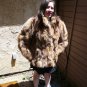 Short Brown Fox Fur Jacket (#39)
