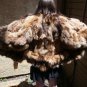 Short Brown Fox Fur Jacket (#39)