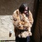 Short Brown Fox Fur Jacket (#39)