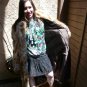 Red Fox Full Length Sectional Fur Coat (#43)