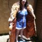 Red Fox Full Length Belted Fur Coat (#52)