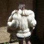 White Fox Fur Coat Convertable (#55)
