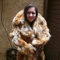 Full Length Red Fox Fur Coat (#65)