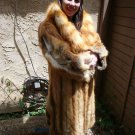 Full Length Red Fox Fur Coat * Scrap * Craft only (#74) Full Length Red Fox Fur Coat * Scrap * Craft only (#74)