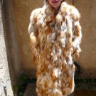 Full Length Red Fox Fur Coat (#77)