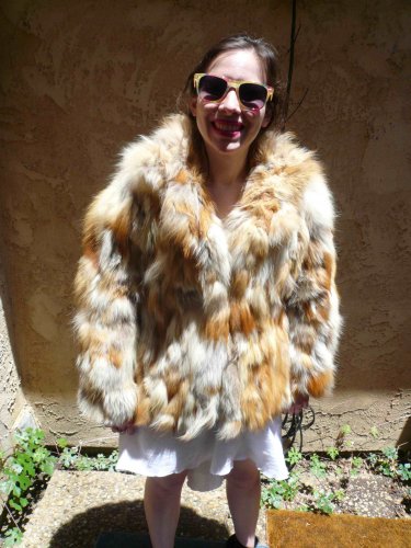 Red Fox Fur Jacket (#85)