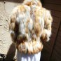 Red Fox Fur Jacket (rope belt) (#92)