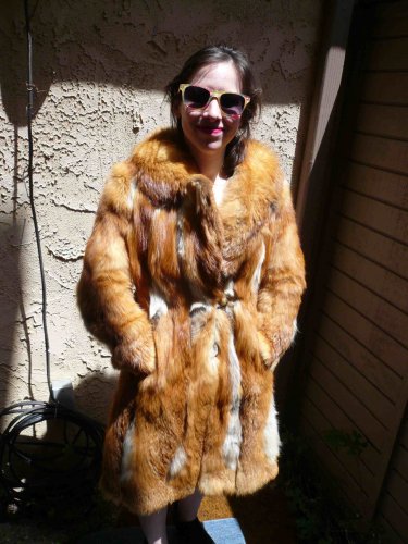 Red Fox Fur Jacket (#94)