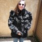 Black Rabbit Fur Jacket (#101)