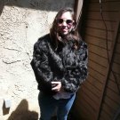 Black Rabbit Fur Jacket (#116)