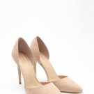 Pointed Faux Suede Pumps