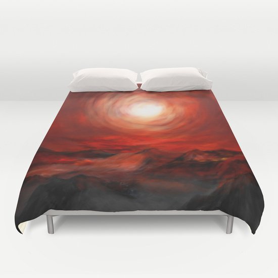 TUNNEL THROUGH THE SUN DUVET COVERS for FULL SIZE 1NxLZ7a