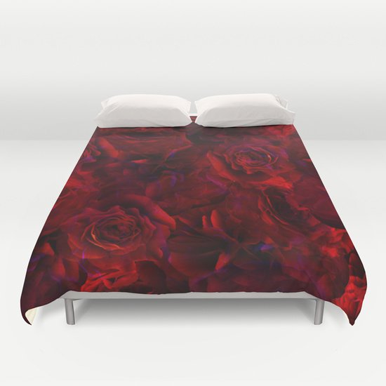 RED ROSES DUVET COVERS for FULL SIZE 1KnJCNv