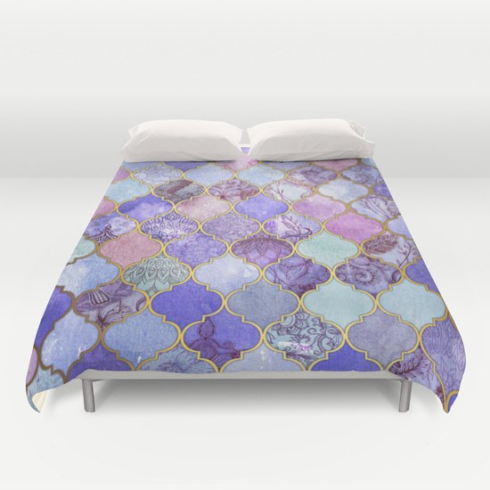 Moroccan Tile DUVET COVERS for KING SIZE 1LGT3IM