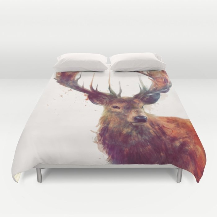 RED DEER DUVET COVERS for KING SIZE 1TE5DQR
