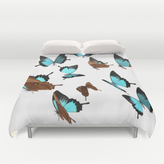 DUVET COVERS butterfly for FULL SIZE 1XCwBdp
