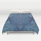 Aqua, Cobalt Blue & Purple Protea Doodle Pattern COVERS for FULL SIZE 24gXJPh