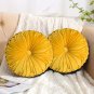 Dioselin Buttons Velvet Throw Pillow (Set of 2)
