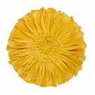 Jancar Floral Round Throw Pillow Decorative 3D Sunflower Accent Pillow Cover & Insert