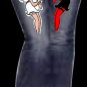 ladies betty boop jeans