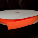 25 Yards Of Neon Orange 1" Velcro Hook  New