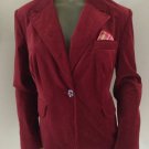 TOMMY HILFIGER RED STRETCH BLAZER SPORTS COAT JACKET WOMENS LADIES XL NWT