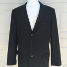 HELMUT LANG 100%  Virgin  Wool Lightweight BLAZER JACKET Men's 52  Black