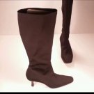 Talbot's  Black Knee High  Boots, Size 6B Made in Spain