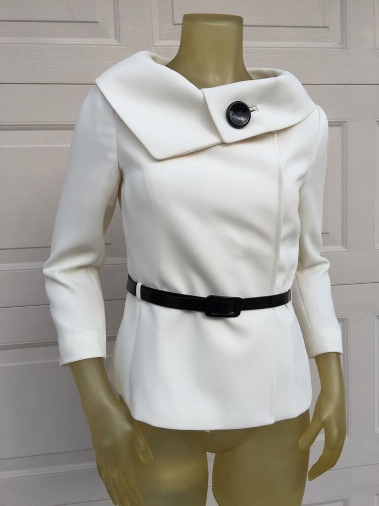 TAHARI~IVORY SUIT JACKET BLAZER  JACKET~2