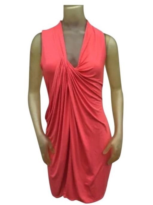 Three Dots Coral Shift Dress Size M