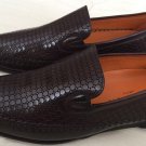 Men's Mezlan Sicilia Brown  Slip On Loafer Deer And Calfskin Size 9.5 M