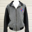 Vintage Carquest Varsity Racing Jacket 100% Virgin Wool With Cowhide Leather XL