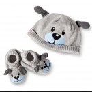 Wendy Bellissimo Wool Hat And Booties 0-6 Months New