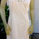 Vintage Olga BEIGE Nude Nylon Full Slip Size 36 EUC