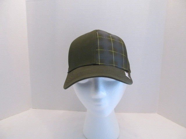 Pugs Gear Solid Green With Plaid Baseball Hat