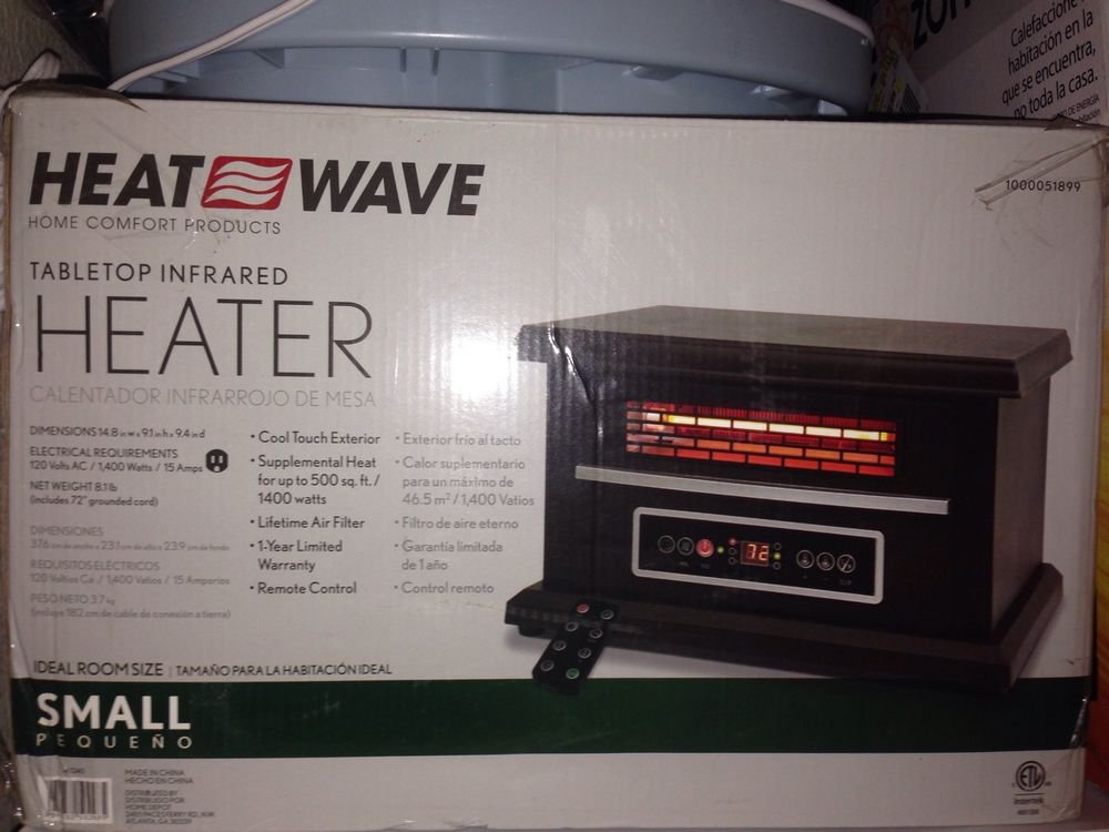 Heat Wave Table Top Heater