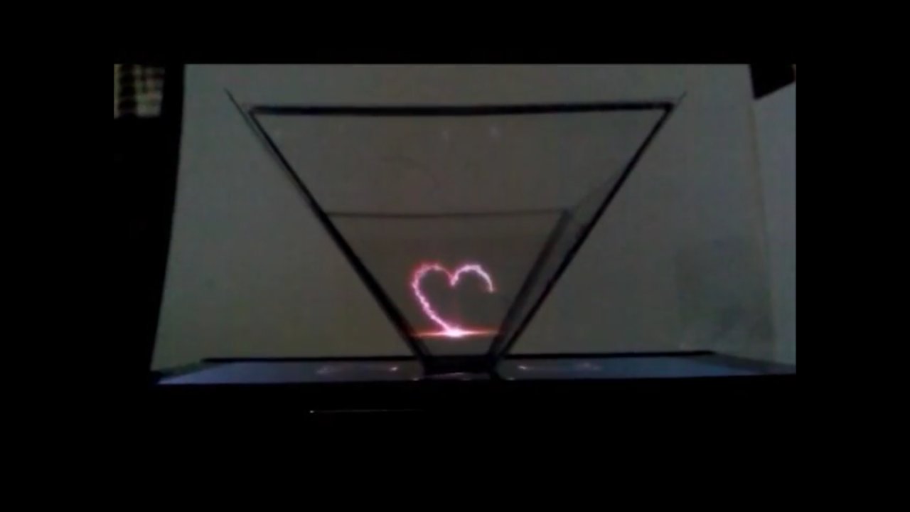 IPAD HOLOGRAM PYRAMID 3D REFLECTIVE
