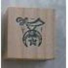 Shriners Masonic Rubber Stamp small logo shrine