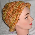 Large Knit Fashion Hat Cap Hand crafted in Oregon OOAK