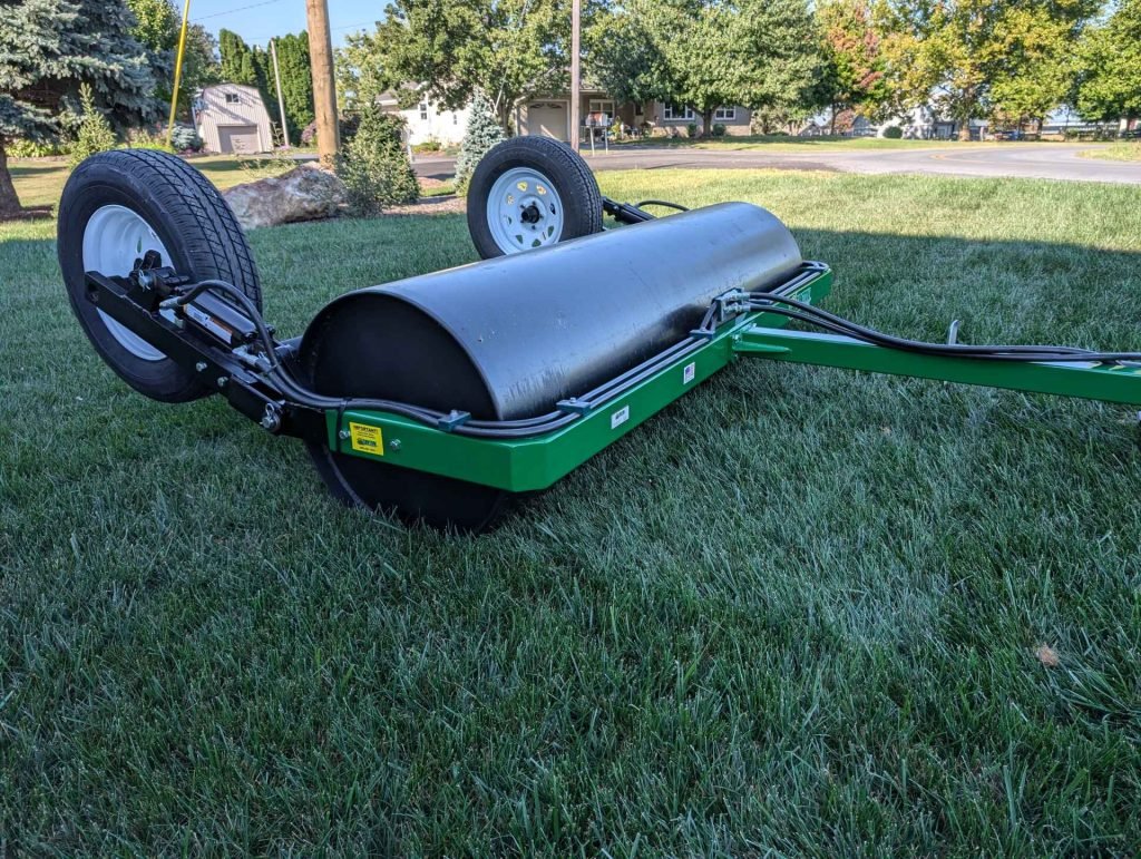 Turf Roller 5 Ft Tow Behind Hydraulic Wheel Kit