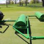 Turf Roller Gang Tow Behind Golf Fairways 3-84" Rollers