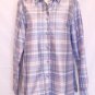 COLDWATER CREEK PURPLE LONG SLEEVED SILK TOP SIZE SMALL OR MEDIUM NWOT