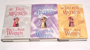 THE MISTRESS TRILOGY BY TRACY ANNE WARREN ALL 3 HC/HB *BRAND NEW*