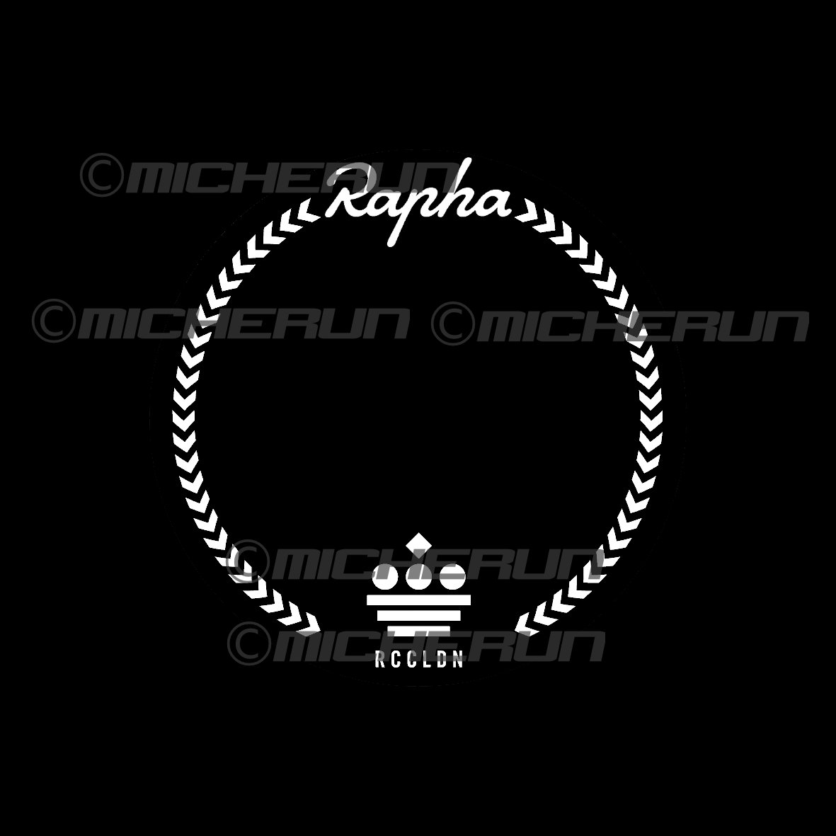 rapha cycling stickers