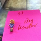 1993 Bluebird-Polly-Pocket Figure & Vintage Bay Window House