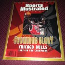 SIllustrated w/NoShippingLabel 1997-98 Champs Chicago Bulls Jordan  LikeNew Mint