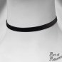Plain Black Velvet Ribbon Choker Necklace Custom Size 10mm 16mm 20mm