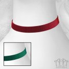 Plain Velvet Ribbon Choker Necklace 16mm Red Green Custom Size Victorian Gothic