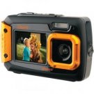 COLEMAN 2V9WP-O 20.0 Megapixel Duo2 Dual-Screen Waterproof Digital Camera (Orange)
