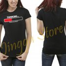 Thinking Please Be Patient Women's Black T Shirt